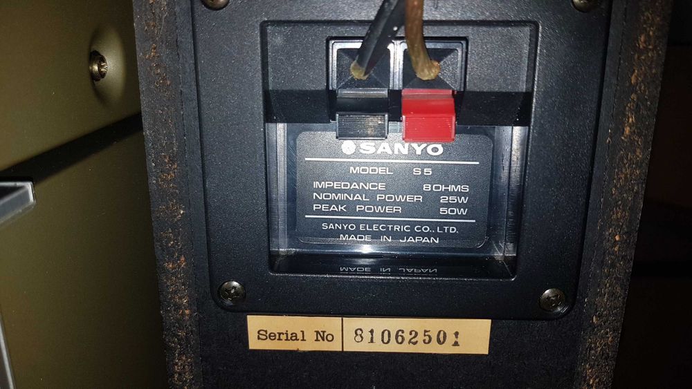 Усилитель/тюнер+дека SANYO R-5+D-5+S-5 mini system made in Japan