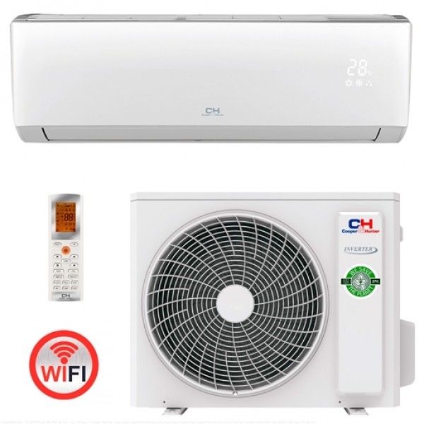 Кондиціонер, зовнішній блок Cooper&Hunter ARCTIC INVERTER WIFI R32 CH-S12FTXLA2-NG