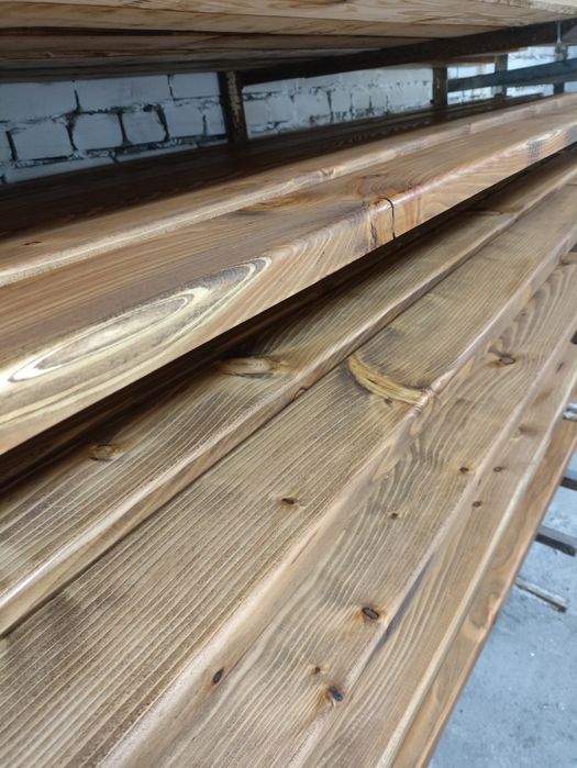 Модрина терасна та фасадна дошка, террасная доска