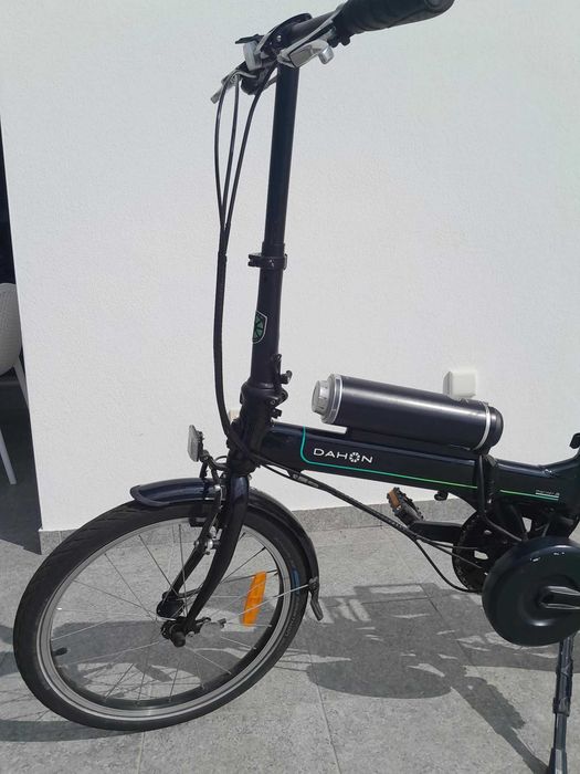 Bicicleta Elétrica Dobrável Dahon Mariner D8 Pendix + Cadeira Bobike | Como Nova