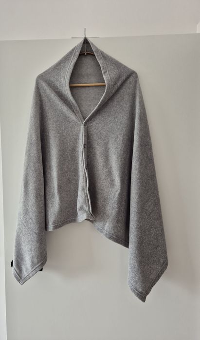 Ponczo Tchibo, szare