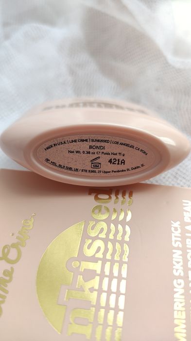 Хайлайтер новый в стике Lime Crime Sunkissed Skin Glimmering Stick