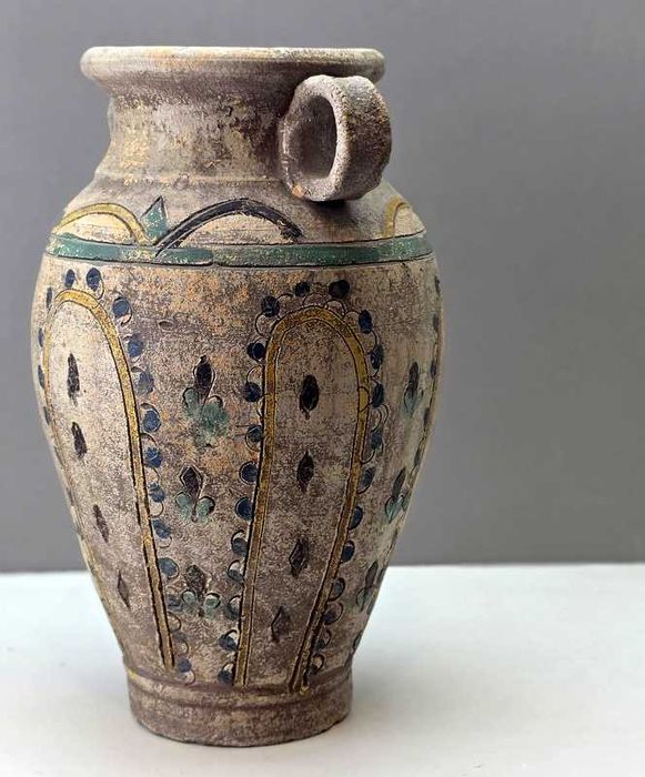 Duża amfora - wazon Huculski XIX wiek Kosowo Unikat