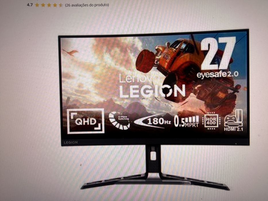 Monitor lenovo legion R27QE 27 IPS QHD