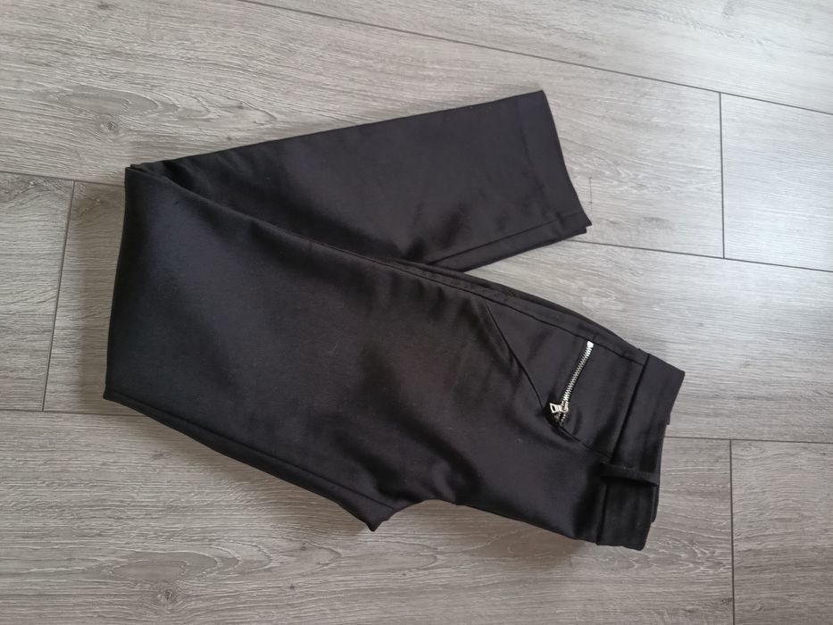 Czarne Spodnie Zara XS