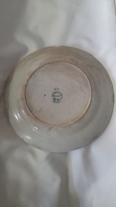 Prato Faiança Sacavém Formato Espiga Época Estado Novo