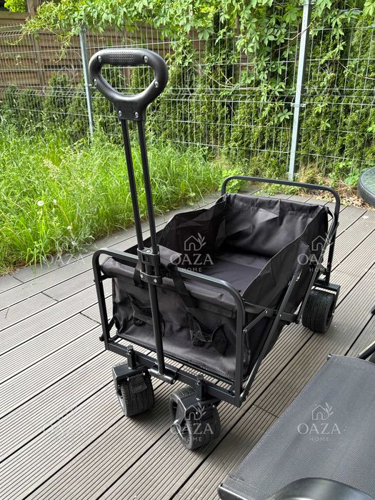 Wózek Transportowy Składany Terenowe Koła 100kg