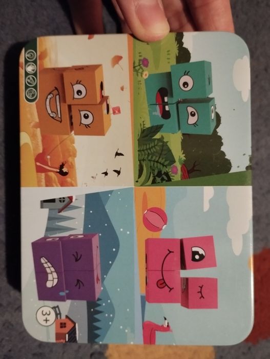 Układanka buźki dla dzieci