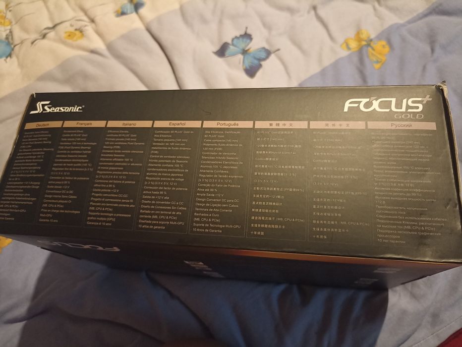 Блок живлення Seasonic FOCUS Plus Gold 550 FX.