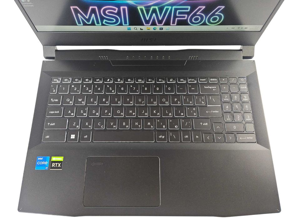 Ноутбук MSI WF66 i7-11800H|RTX A2000|16GB|512GB