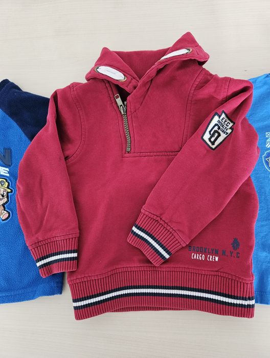 Zestaw, komplet 3 bluz, bluzek, sweterków, koszulek z Psi Patrol