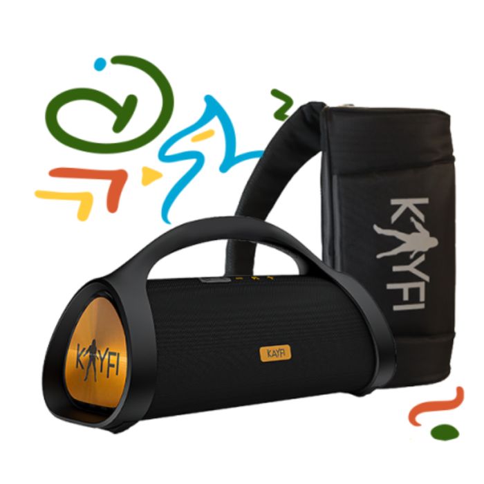 KAYFI KF26 Boombox + Kaybag Głośnik Bluetooth 60W RMS 120W Peak, IPX7