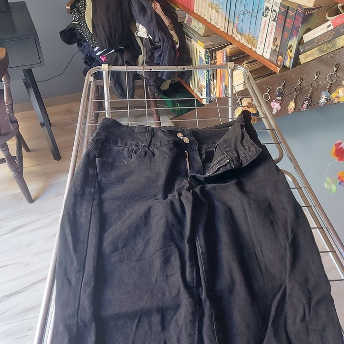 Dżinsy czarne r.xl