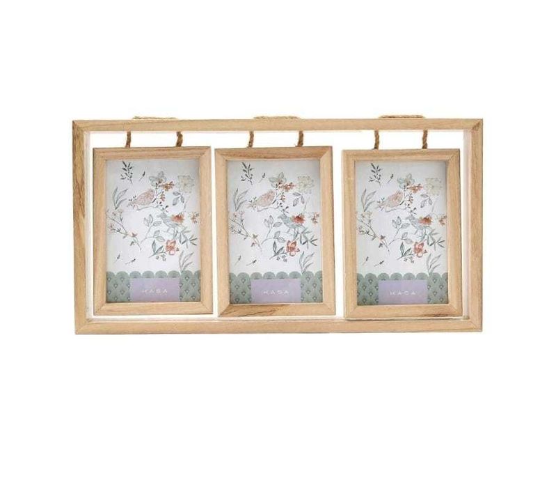 Moldura pendurante 3 fotos