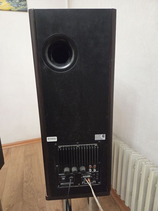 Колонки " Microlab" з вбубованим підсилювачем звуку на ніжках.