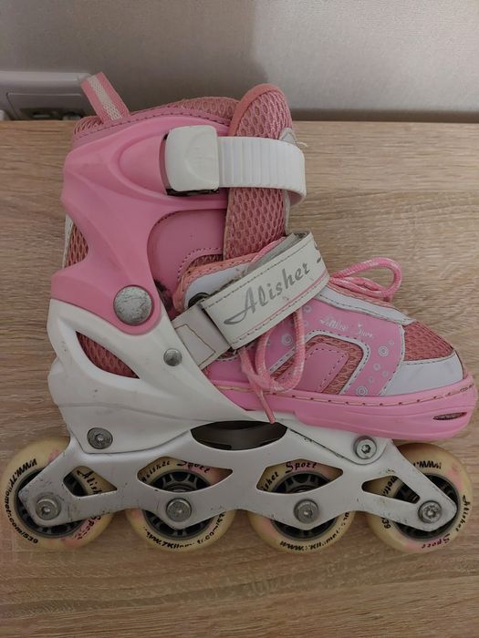 Роліки для дівчинки 18 см