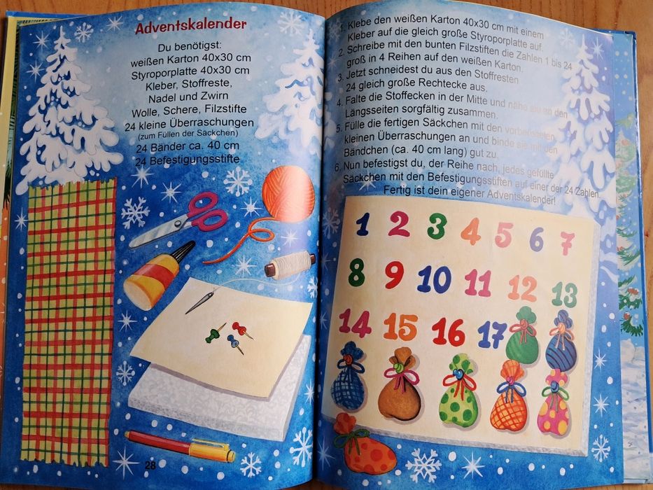 "Скоро Різдво", пісні, оповідки, книга німецькою для дітей