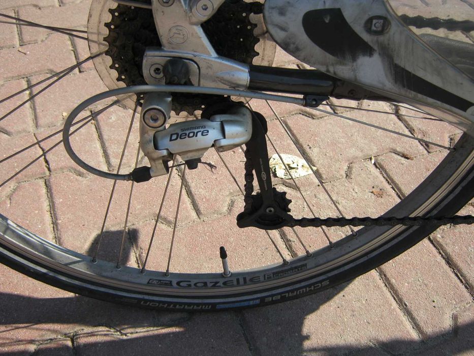 Rower Gazelle model HYBRID SUPERIEUR LITELINE-CARBON na Shimano Deore