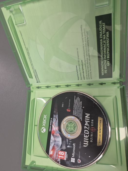 Wiedźmin 3 dziki gon edycja kompletna xbox seria x