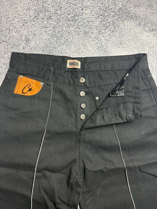 ‼️РОЗПРОДАЖ‼️ Джинсові шорти Corteiz C Star | M L