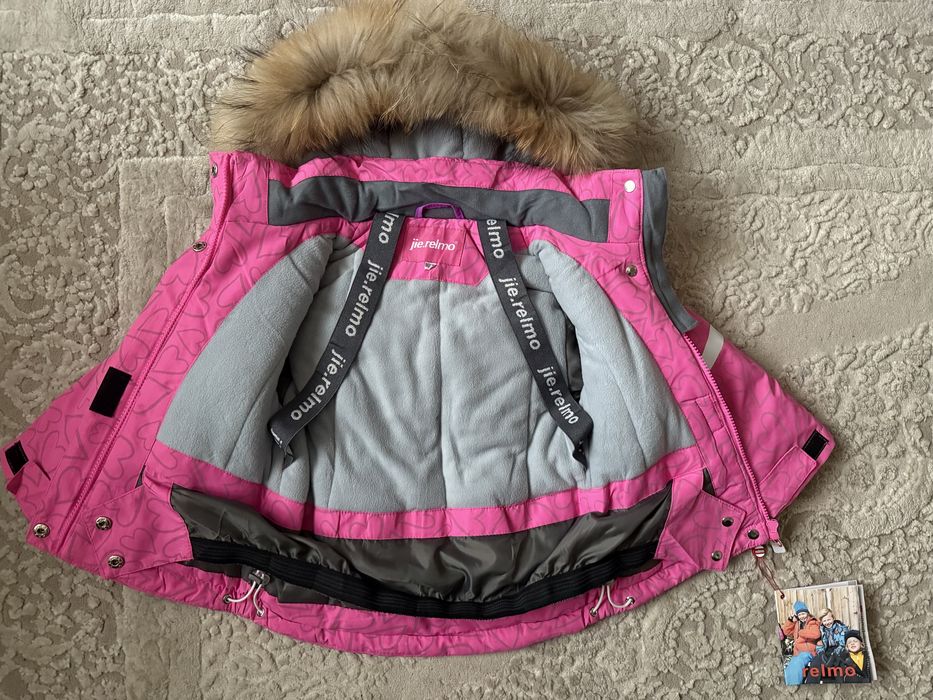 Зимовий мембранний термо комбінезон на дівчинку 80-104 jie.reimo