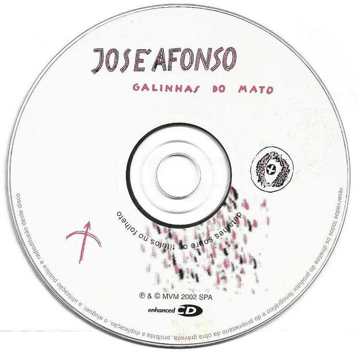 José Afonso	- - - - -		Galinhas do Mato	- - - - -	CD