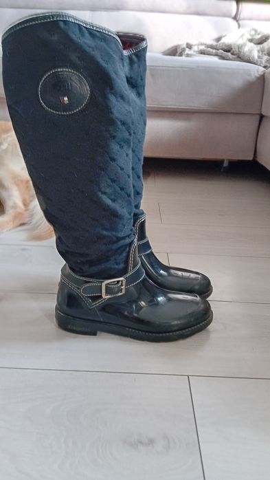 Kozaki- kalosze Tommy Hilfigner