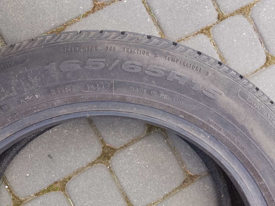 OPONY FULDA 165/65/15 4.99 MM LATO 2 Sztuki 2013 ROK