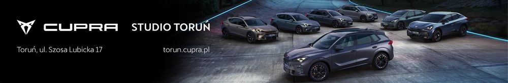 CUPRA Toruń - CUPRA Studio - Autoryzowany Salon i Serwis top banner