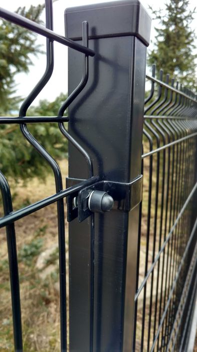 Słupek 60x40 czarny wysokość 2 metry