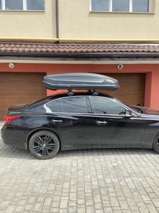 Оренда автобоксу Thule на дах та фаркоп бокс на прокат туле поперечини