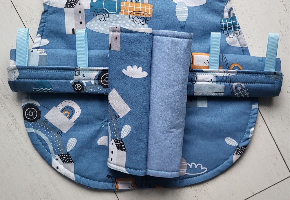 Wkładka do spacerówki. Komplet bawełniany.