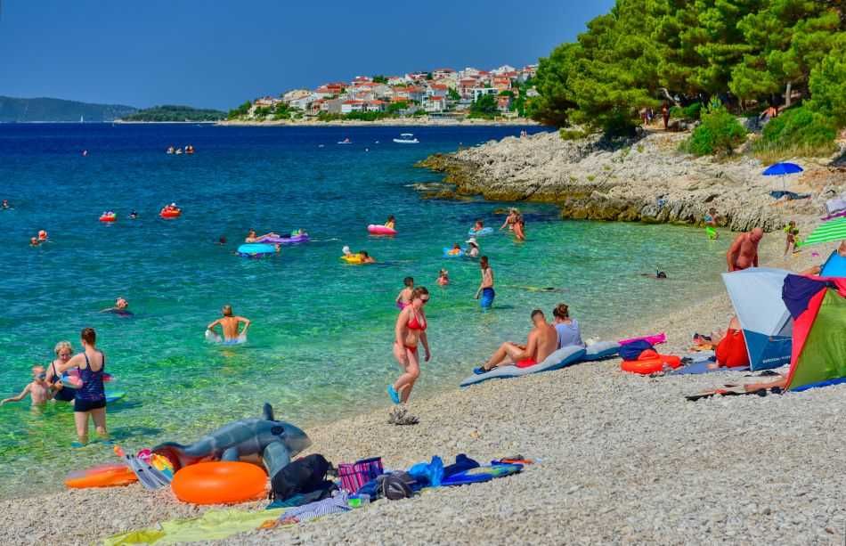 Apartamenty przy plaży w Chorwacji
