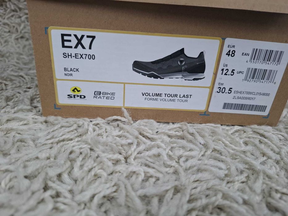 Shimano SH-EX700 Buty Turystyczne Czarne SPD BOA L6E Ultread EX roz. 48