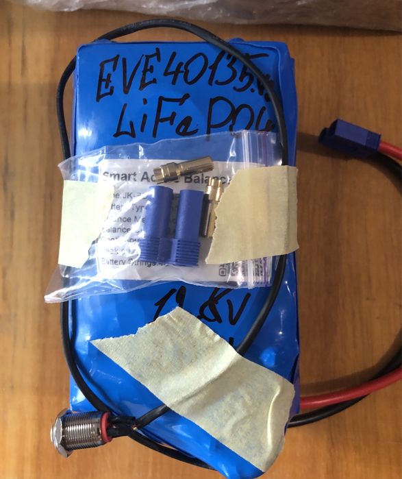 Акумуляторна батарея LiFePO4 12В 20Ah EVE 40135 дбж, ups, ибп.