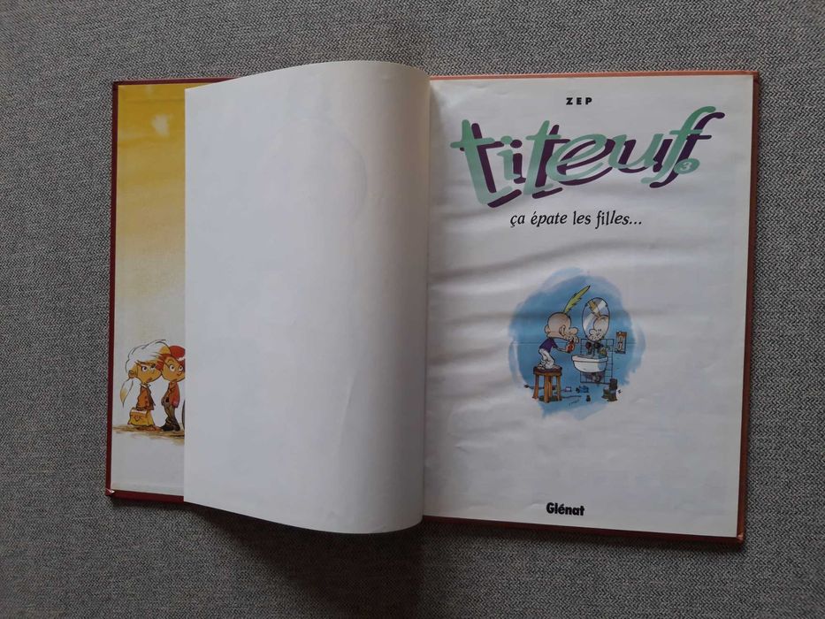 BD Titeuf "Ça épate les filles" de ZEP