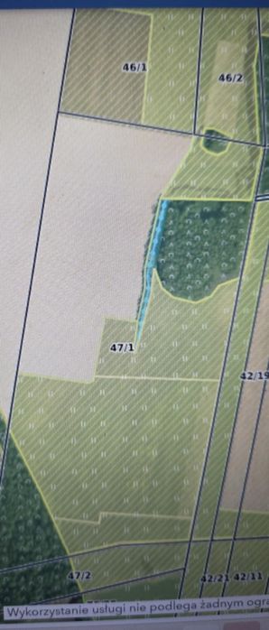 Działka rolna 12ha Mocarze gm. Jedwabne