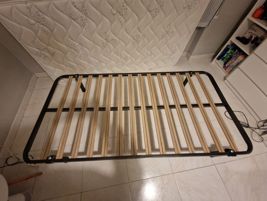 Cama e colchao 100x200