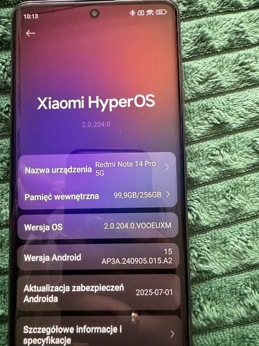 Xiaomi Redmi Note 14Pro 5G