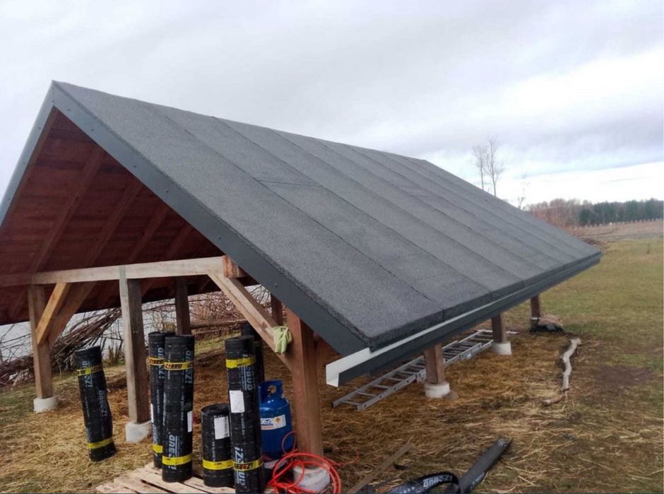 Usługi dekarskie. Dekarz. Papy termozgrzewalne. Obróbki blacharskie