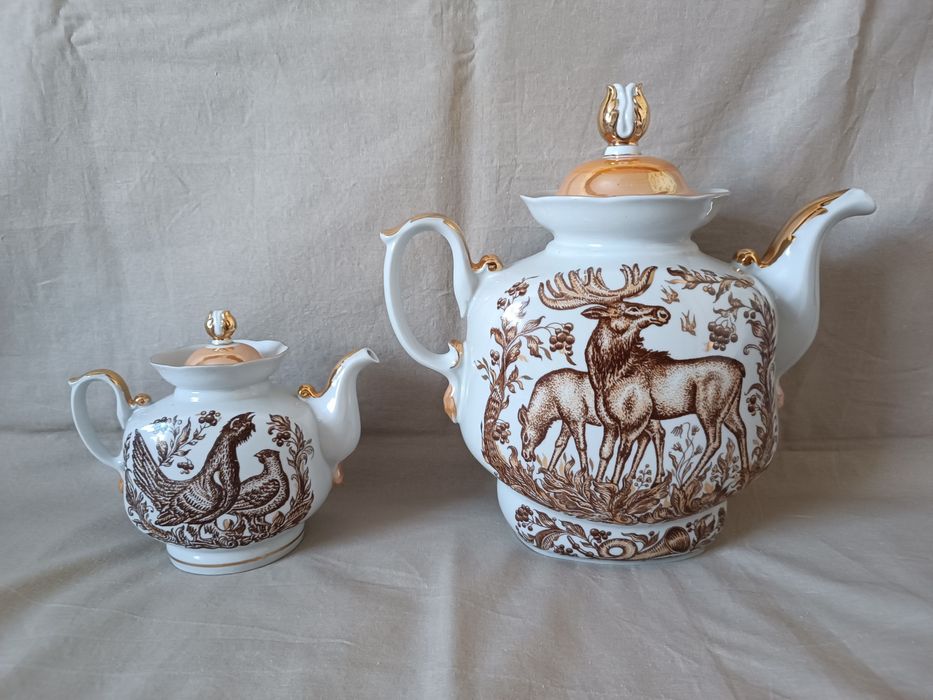 Чайный сервиз фарфоровый