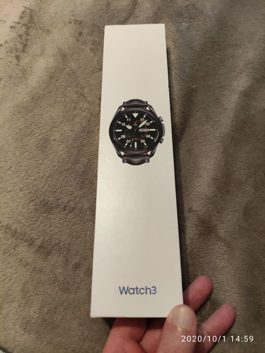 Samsung Galaxy Watch 3 45mm New (Supports SpO2 - Black)64286169418369120