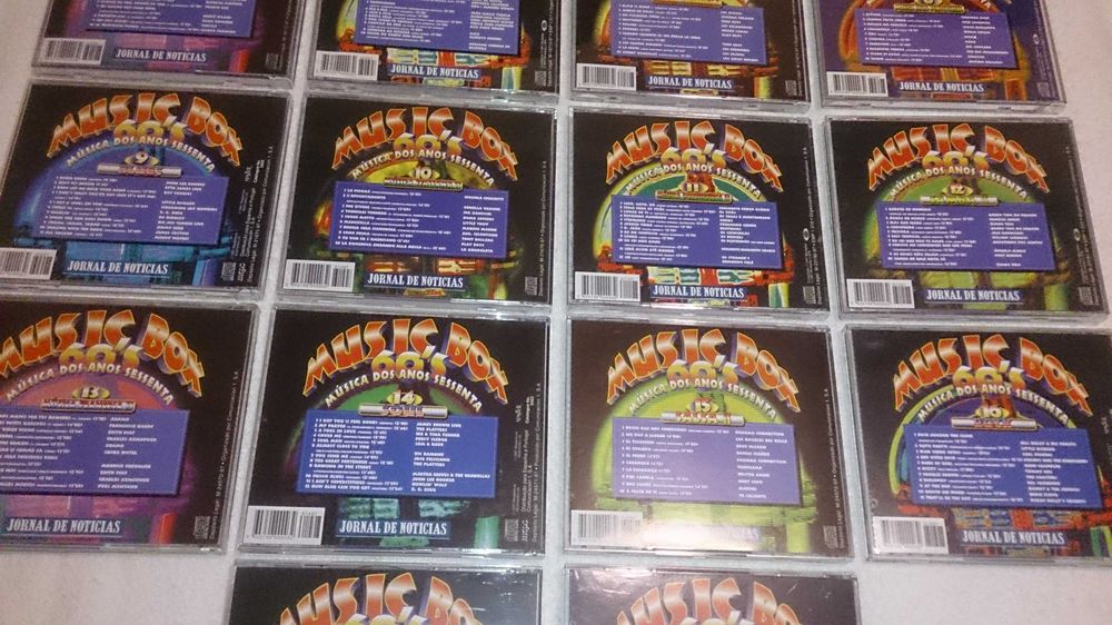 music box 60`s - música dos anos sessenta (coleção completa 18 cds)