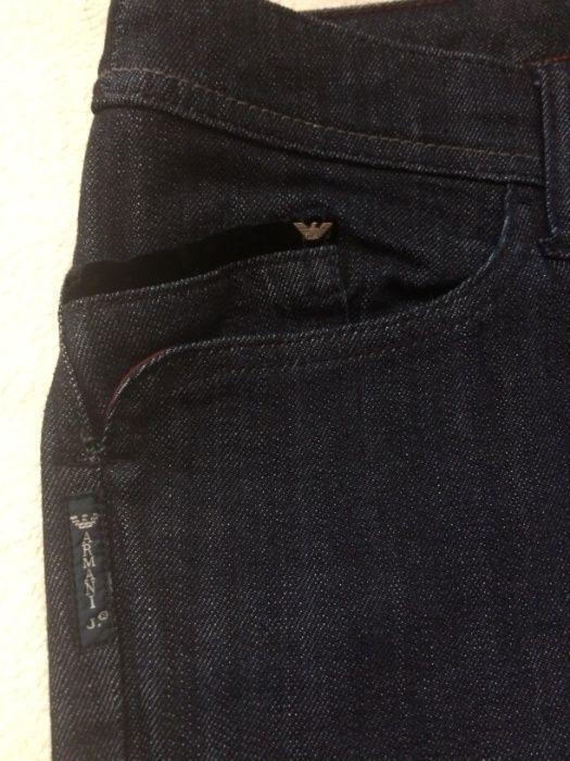 Dzwony Armani Jeans roz.27, wysoki stan