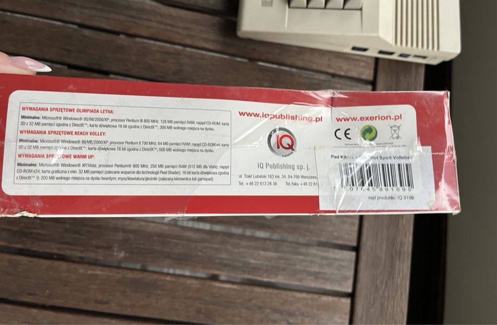 Pad kibica + gra hot sport volleball