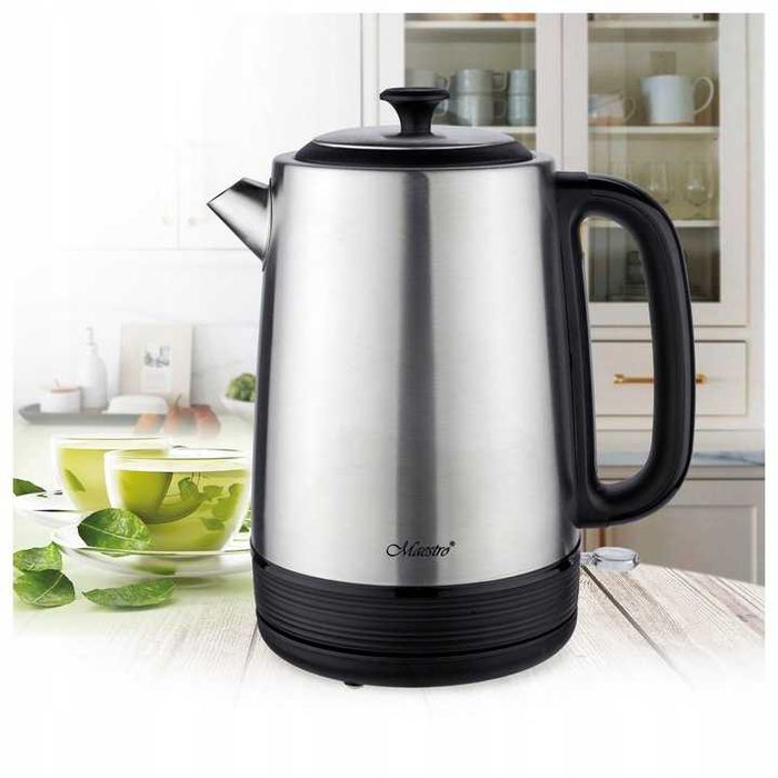 Czajnik elektryczny 1,7 stalowy 2200W Feel