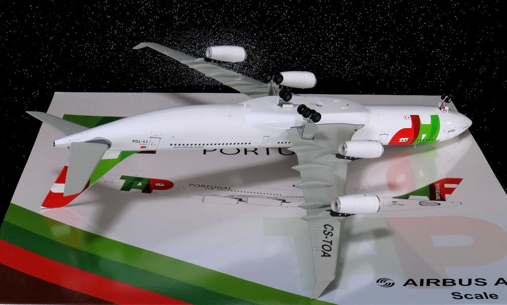 TAP Air Portugal Airbus A340-312 CS-TOA escala 1:200 super raro