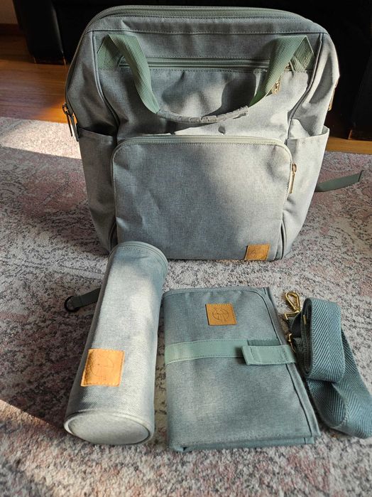 EASYWALKER HARVEY3 Premium wózek 2w1  Sapphire Blue z plecakiem Lässig