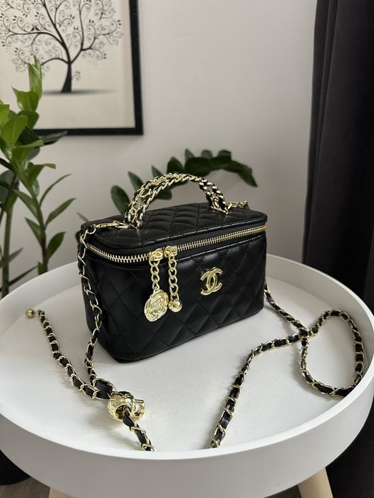 Сумка в стилі шанель chanel, популярна модна міні сумочка бочонок