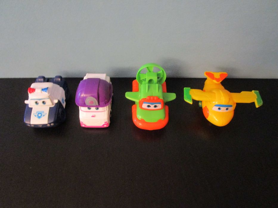 Super Wings Grandes (10cm) da 1ª, 2ª, 3ª e 4ª Temporadas